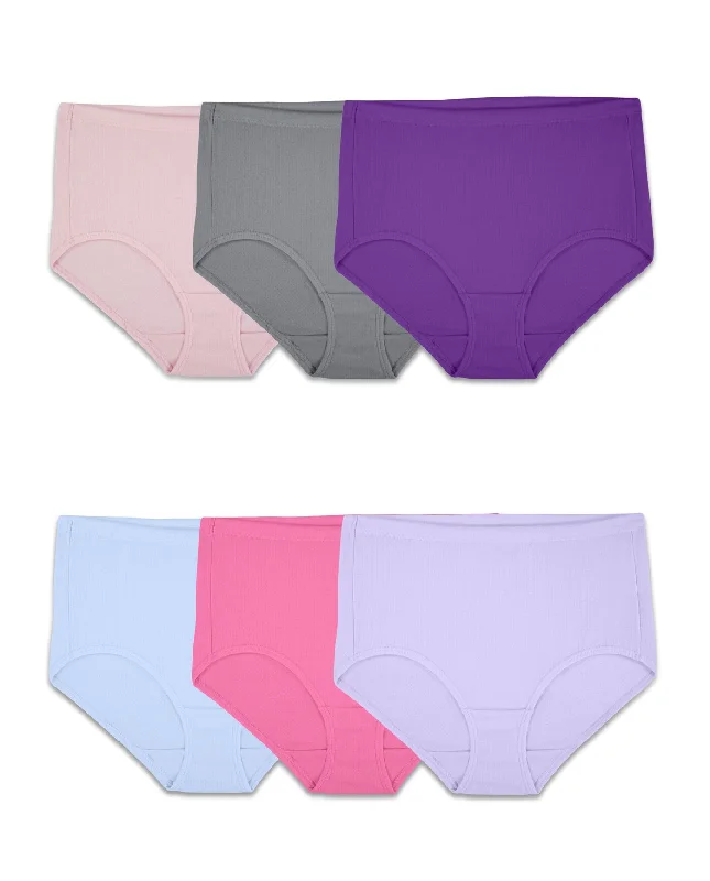 Steals and Deals Steals and Deals Fruit Of The Loom Womens Breathable Cotton-Mesh Brief Panty 6 Pack, 5, Assorted Steals and Deals Steals and Deals Fruit Of The Loom Womens Breathable Cotton-Mesh Brief Panty 6 Pack, 5, Assorted