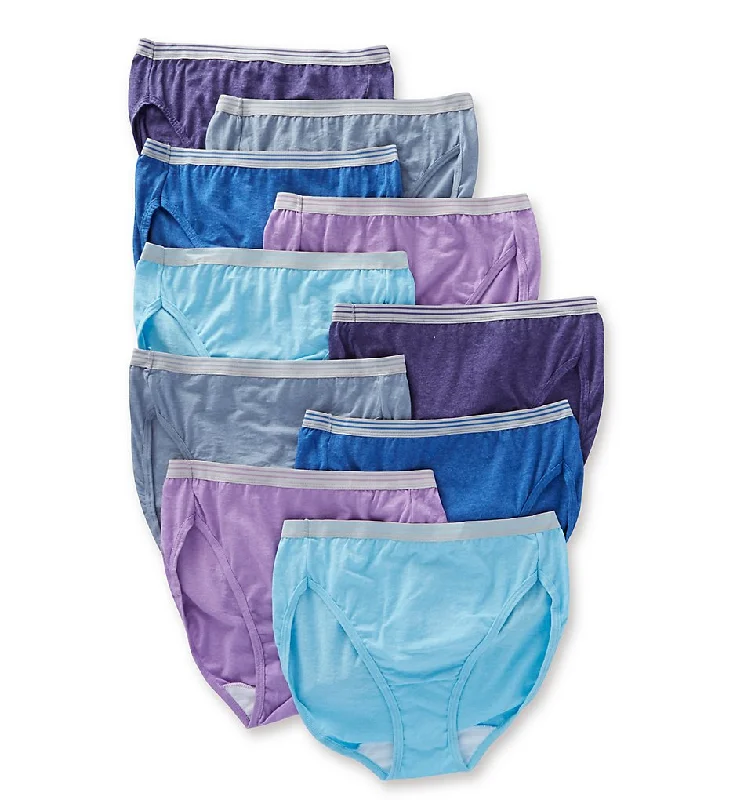 Price Reduction Price Reduction Fruit Of The Loom Womens Cotton Heather Hi-Cut Panty - 10 Pack Price Reduction Price Reduction Fruit Of The Loom Womens Cotton Heather Hi-Cut Panty - 10 Pack