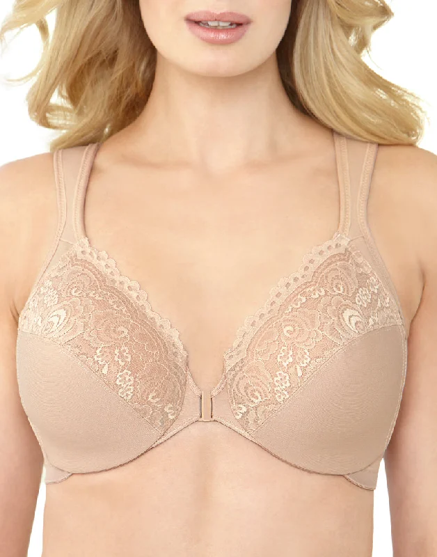 Crazy Deals Crazy Deals Glamorise Wonderwire Front Close Underwire Bra Cafe 1245