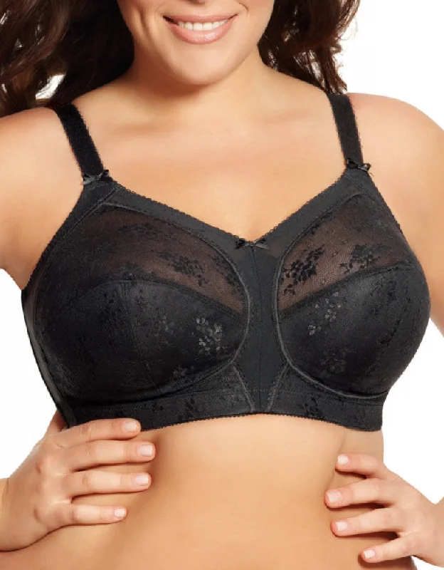 Inventory Reduction Inventory Reduction Goddess Alice Full Figure Soft Cup Bra Black GD6040 Inventory Reduction Inventory Reduction Goddess Alice Full Figure Soft Cup Bra Black GD6040