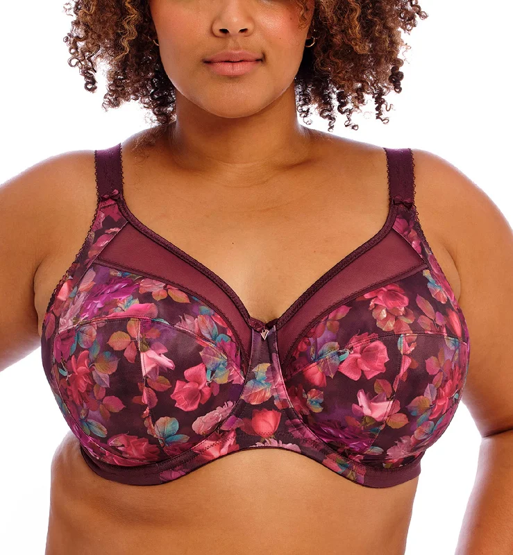 Limited Time Discount Limited Time Discount Goddess Kayla Support Underwire Bra (6162) - Plum Rose