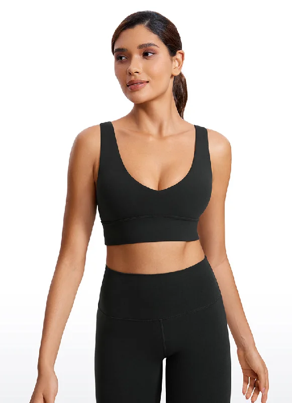 Weekend Offers That Tempt Weekend Offers That Tempt Butterluxe Deep V Neck Longline Sports Bra Weekend Offers That Tempt Weekend Offers That Tempt Butterluxe Deep V Neck Longline Sports Bra