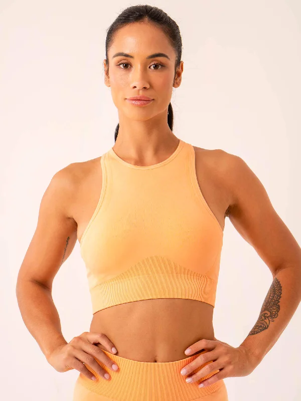 Major Savings Major Savings Lift Seamless High Neck Sports Bra - Mango
