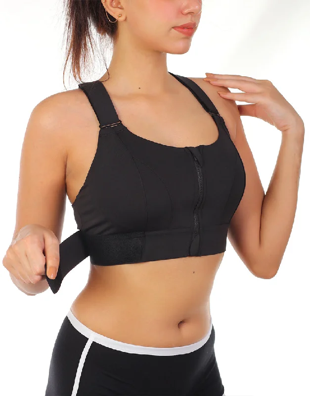 Discount Deals Discount Deals LOSHA PREMIUM QUALITY FRONT CLOSURE PADDED HIGH IMPACT SPORTS BRA WITH ADJUSTABLE WAIST BAND-BLACK Discount Deals Discount Deals LOSHA PREMIUM QUALITY FRONT CLOSURE PADDED HIGH IMPACT SPORTS BRA WITH ADJUSTABLE WAIST BAND-BLACK