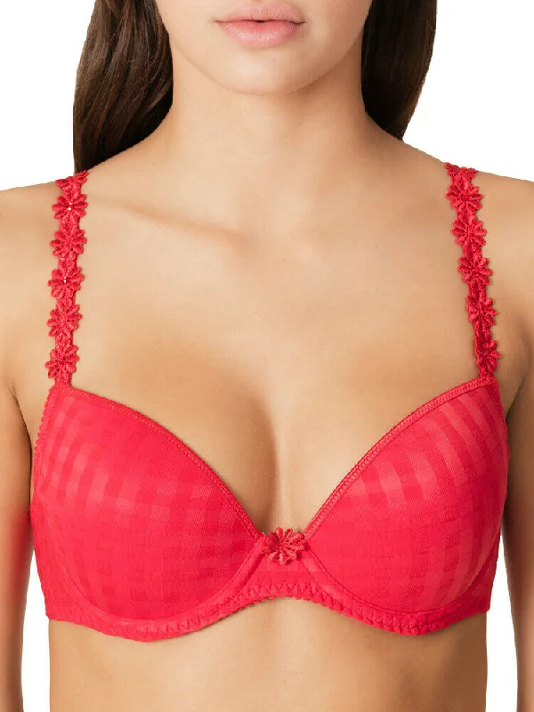 Mega Discount Mega Discount Avero Padded Plunge Bra - Scarlet