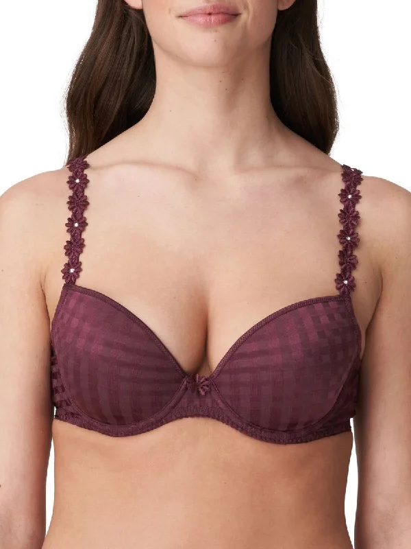 Price Slash Price Slash Avero Padded Plunge Bra - Wine