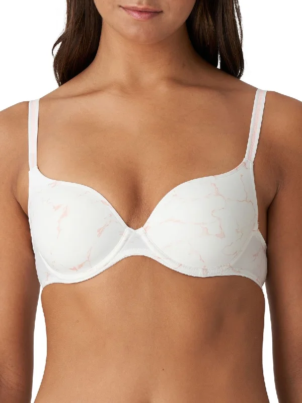 Markdown Sale Markdown Sale Colin Padded Heartshape Bra - Marble Pink