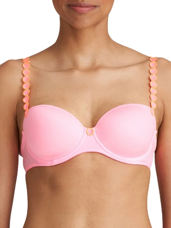 Crazy Savings Crazy Savings Tom Padded Balcony Bra - Happy Pink