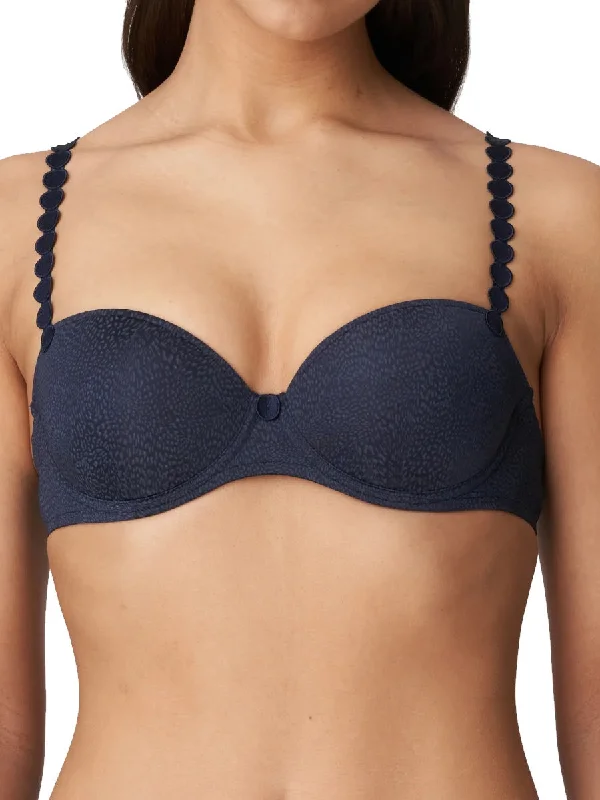 Weekend Wonders Await! Weekend Wonders Await! Tom Padded Balcony Bra - Majestic Blue Weekend Wonders Await! Weekend Wonders Await! Tom Padded Balcony Bra - Majestic Blue