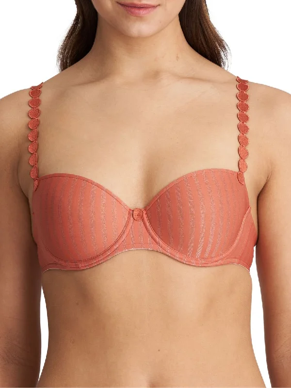 Can't Be Beat Can't Be Beat Tom Padded Balcony Bra - Salted Caramel