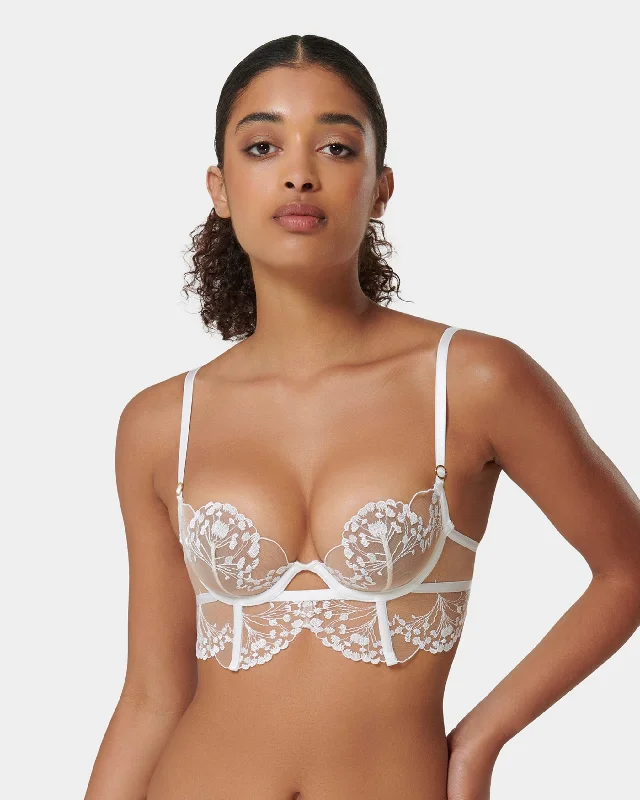 Savings Event Savings Event Marisa Wired Bra White/Sheer