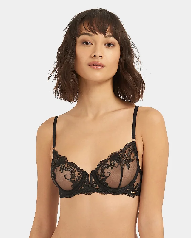 Can't Beat Can't Beat Marseille Wired Bra Black