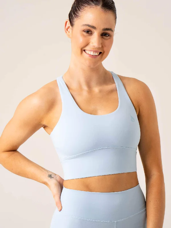 Stock Clearance Stock Clearance NKD Arch Sports Bra - Baby Blue