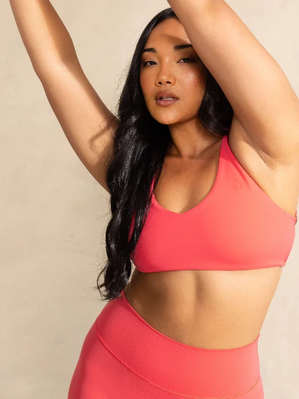 Weekend Offers That Impress Weekend Offers That Impress NKD Embody Sports Crop - Neon Salmon