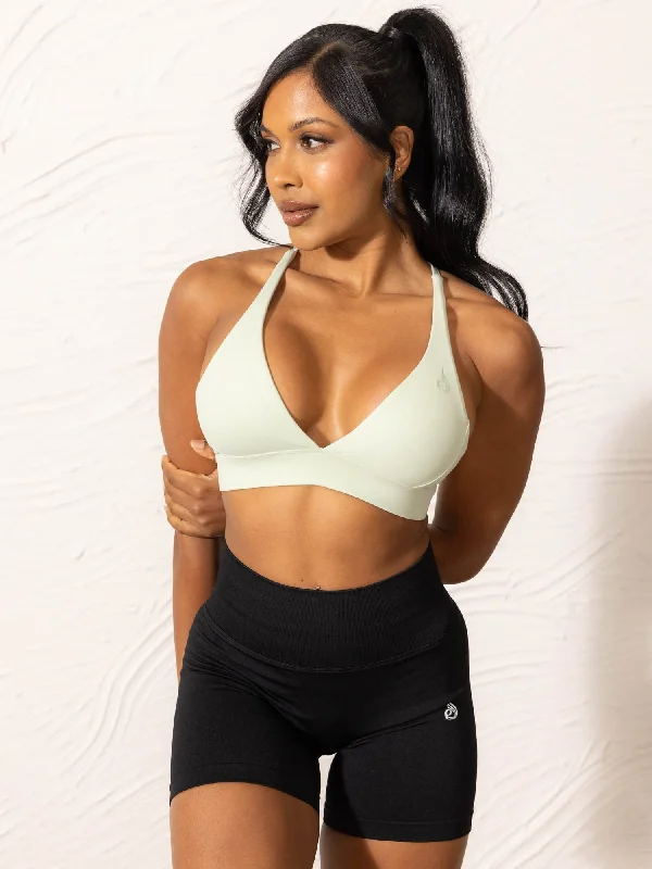 Overstock Clearance Overstock Clearance NKD Low Neck Sports Bra - Cucumber