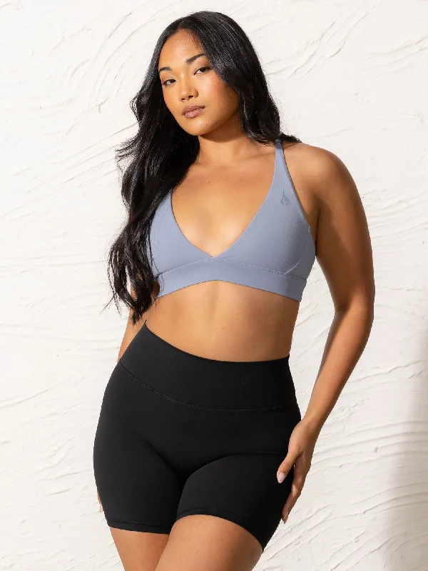 Lowest Price Lowest Price NKD Low Neck Sports Bra - Denim Blue