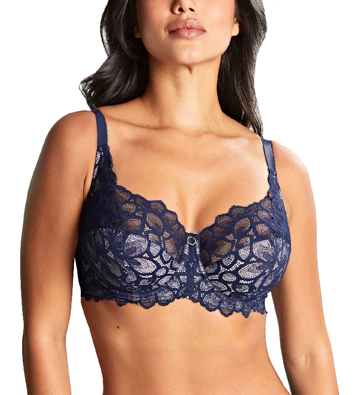 Weekend Deals to Make You Smile Weekend Deals to Make You Smile Panache Allure Stretch Lace Full Cup Underwire Bra (10765) - Navy Weekend Deals to Make You Smile Weekend Deals to Make You Smile Panache Allure Stretch Lace Full Cup Underwire Bra (10765) - Navy