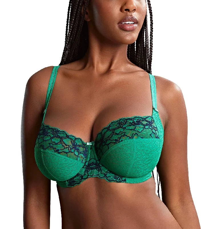 Quick Sale Quick Sale Panache Envy Balcony Underwire Bra (7285) - Emerald Leopard