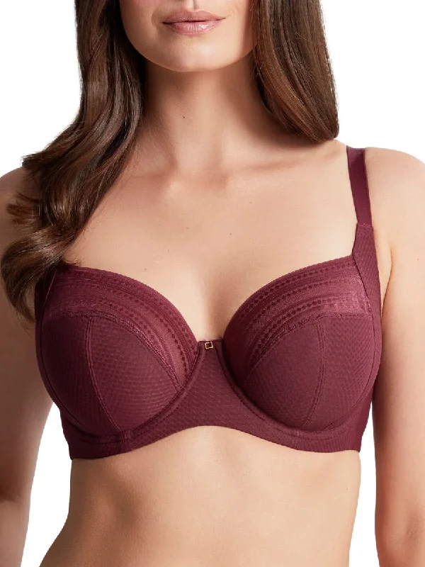 Shop and Save Shop and Save Serene Full Cup Bra - Dark Cherry