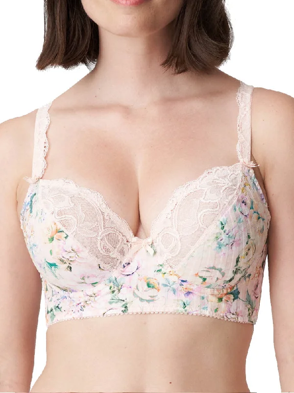 Shop Now Shop Now Madison Plunge Longline Bra - Pink Diamond