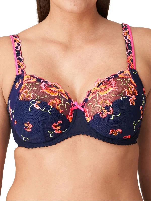 Overstock Sale Overstock Sale Devdaha Full Cup Bra  - Velvet Blue