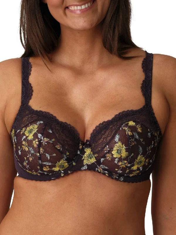 Don't Miss Out Don't Miss Out Malba Vertical Seam Balcony Bra - Amethyst