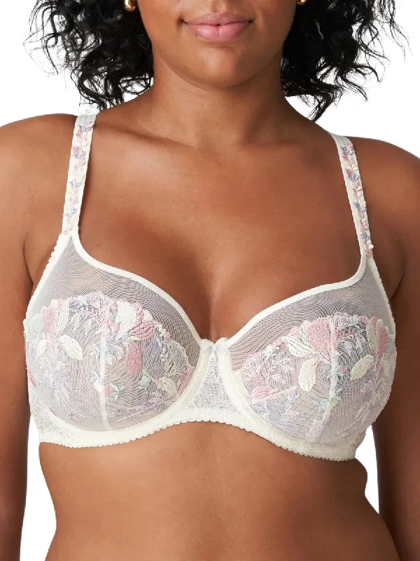 Mega Deal Mega Deal Mohala Vertical Seam Balcony Bra - Vintage Natural