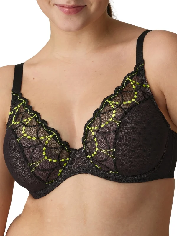 Weekend Shopping Bliss Weekend Shopping Bliss Tepito Half Padded Plunge Bra - Dark Glow Weekend Shopping Bliss Weekend Shopping Bliss Tepito Half Padded Plunge Bra - Dark Glow