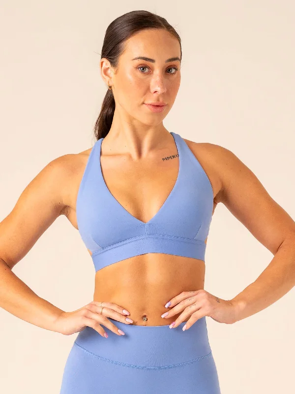 Shop and Save Shop and Save Prime Sports Bra - Cornflower Blue