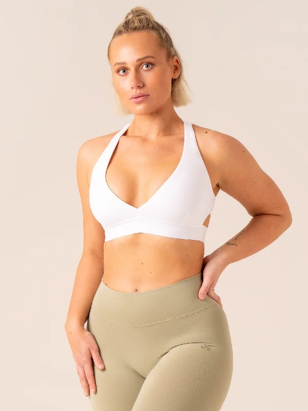 Midnight Madness Midnight Madness Prime Sports Bra - White