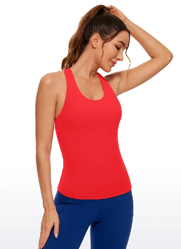Factory Direct Sale Factory Direct Sale Butterluxe Waist Length Built-in Bra Tank Racerback Factory Direct Sale Factory Direct Sale Butterluxe Waist Length Built-in Bra Tank Racerback
