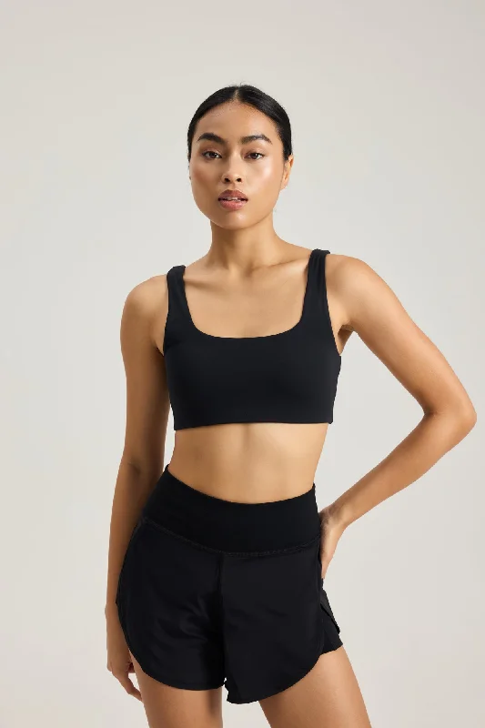 One-DAY Sale One-DAY Sale Reversible All Day Bra in Black Sesame