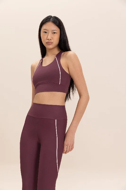 Savings Galore Savings Galore Sense Pro® Racerback Piping Sports Bra