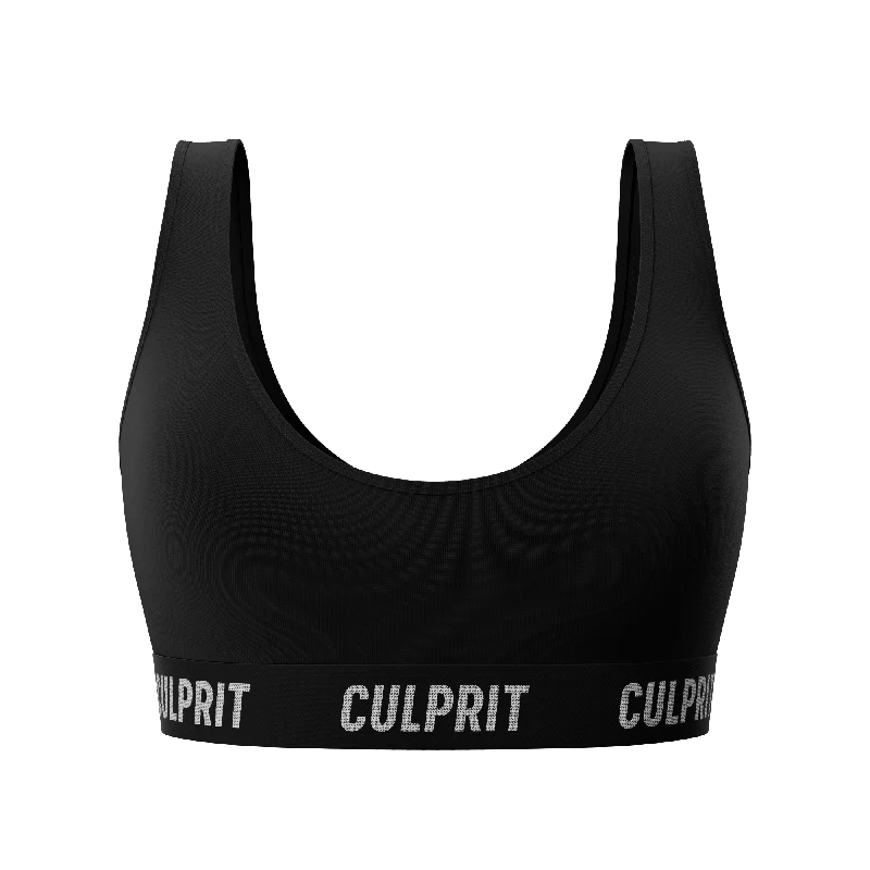 YEAR-End Sale YEAR-End Sale Stealth Black 🥷 Scoop Bra