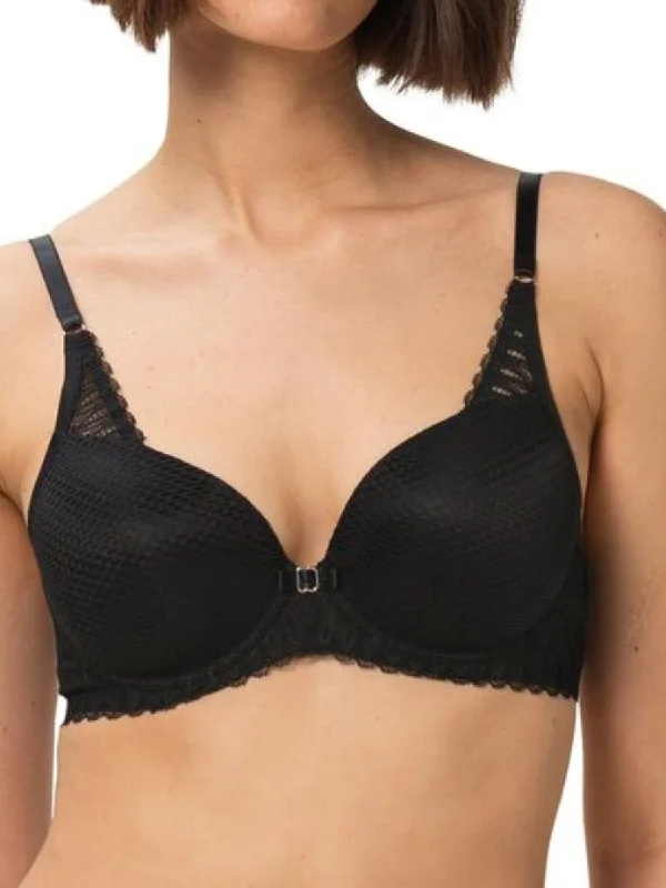 Price Drop Price Drop Aura Spotlight Half Cup Bra - Black