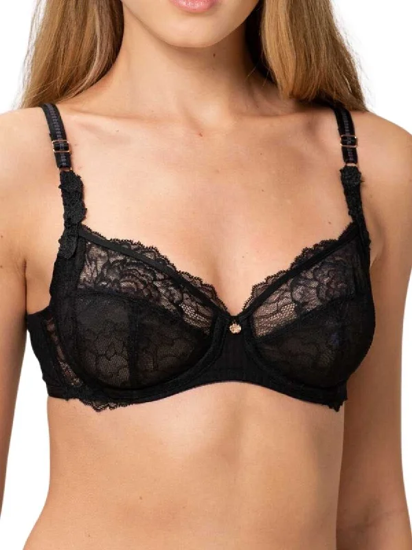 Price Smash Price Smash Peony Florale WP Bra - Black