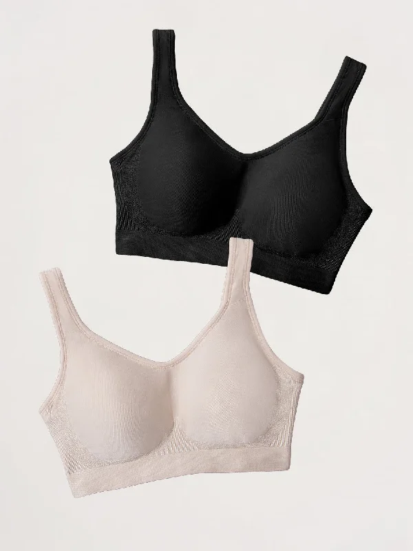 Weekend Extravaganza: Shop Now Weekend Extravaganza: Shop Now Truekind® 2-Pack Daily Comfort Wireless Shaper Bra Weekend Extravaganza: Shop Now Weekend Extravaganza: Shop Now Truekind® 2-Pack Daily Comfort Wireless Shaper Bra