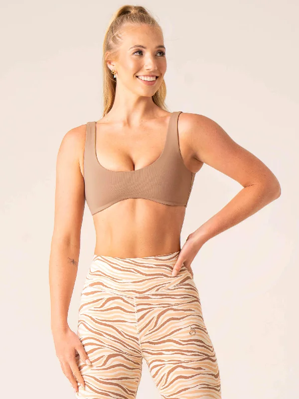 Savings Bonanza Savings Bonanza Unstoppable Lounge Bra - Mocha
