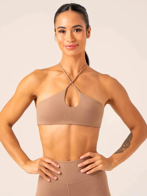 Exclusive Savings Exclusive Savings Unstoppable Sports Bra - Mocha
