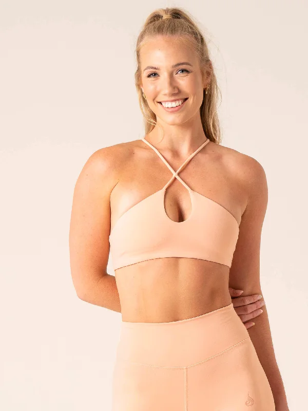 Deal Dash Deal Dash Unstoppable Sports Bra - Peach