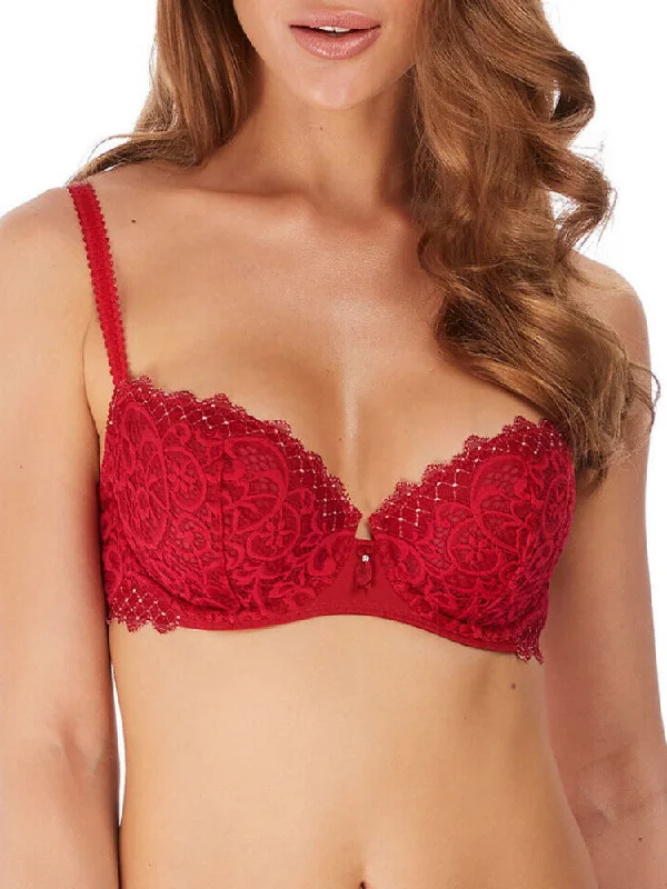 Markdown Madness Markdown Madness Lace Essentiel Balcony Bra - Chilli