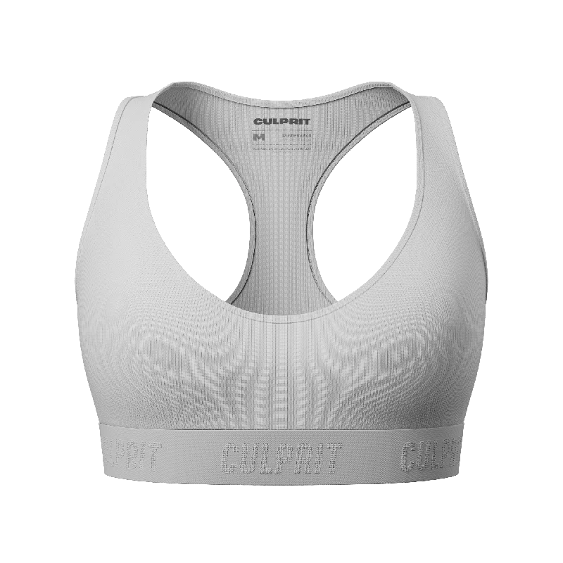 Low Prices Low Prices White Hot Ribbed ComfyBra