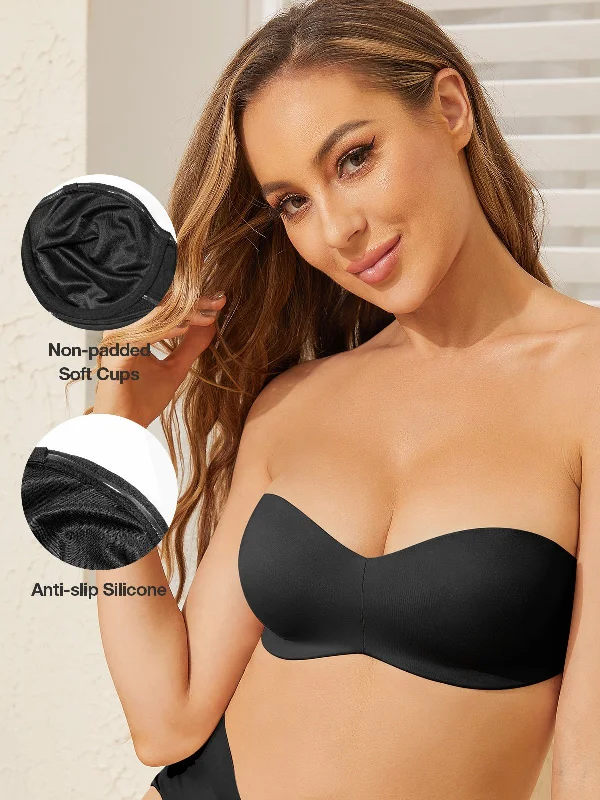 Weekend Bargains Galore Weekend Bargains Galore Strapless Unlined Underwire Multiway Bra Seamless Bra Black Weekend Bargains Galore Weekend Bargains Galore Strapless Unlined Underwire Multiway Bra Seamless Bra Black